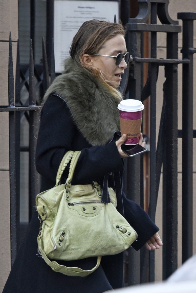 Mary Kate Olsen out in New York City